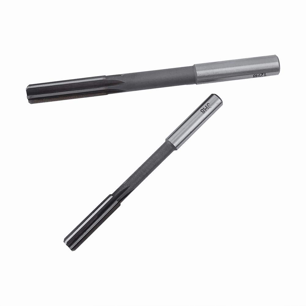 HSS Cylinder Screw Milling Machine, 10 Pieces HSS Cylindrical Shank Clamping Machine reamers 3/4/5/6/7/8/9/10/11/12 mm.