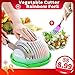 TMABOX Salad Cutter Bowl,Salad Chopper Bowl,Fruit Vegetable Cut Set,Upgraded Salad Make, Fresh Salad Slicer,Approved for Kitchen