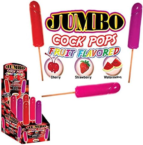 Jumbo Cock Pops (6 Display)