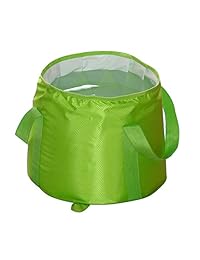 TSJ   Cubo de agua plegable para camping o fregade