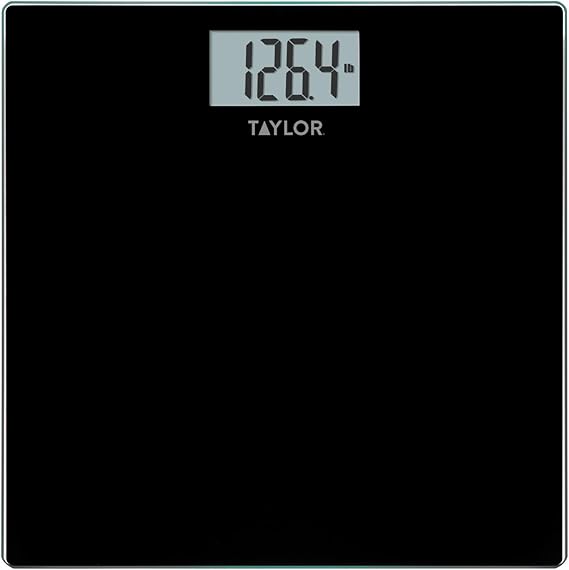 Amazon Com Taylor Digital Bathroom Scale With Antimicrobial Platform Health Personal Care