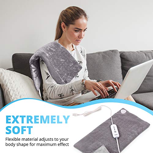 Kaizo Electric Heating Pad for Back Pain and Cramps Relief Auto Shut