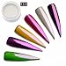 PrettyDiva Unicorn Mermaid Nail Powder Iridescent Aurora Chrome Pearl Nail Powder Unicorn Pigment(15)