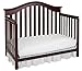 Graco Bryson 4-in-1 Convertible Crib, Espresso, Easily Converts to Toddler Bed Day Bed or Full Bed, Three Position Adjustable Height Mattress, Some Assembly Required (Mattress Not Included), full size