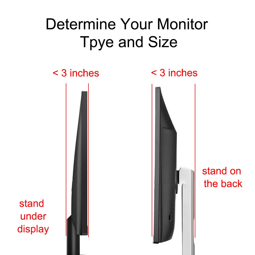 Computer Flat Screen Monitor Cover, Nonwoven Fabric Dust-Proof Full Body Sleeve for 23 to 25 inches LCD/LED Non-Curved Monitor 24 x 18 x 3 inches (L x H x W)