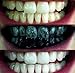 Hollywood Perfect Activated Charcoal Powder Teeth Whitening Formula With Mint Flavor, Charcoal Bristles Toothbrush Included, Improve Dental Health, Quick Results Against Coffee And Tea Stains