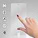 iGotTech iPhone 6 Plus and 6s Plus Tempered Glass Screen Protector (5.5 Inch ONLY), Edge to Edge Ballistic Glass, Cell Phone Touchscreen Accuracy