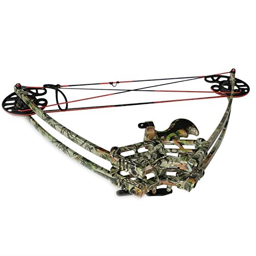 Smarty 40-50lbs Triangle Compound Bow Magnesium Alloy Camo Archery Hunting Bows Kit - Thumbnail 2