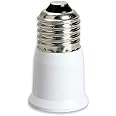 YiLighting - UL (E26/E27 to E26/E27 Extender) - Standard Medium Edison Screw Lamp Base Socket Extender Adapter Extension (Pack of 1)