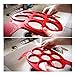 Pancake Mold, 2 Pcs Nonstick Silicone Pancake Ring Pancake Mold Egg Cooker Fired Egg Ring Egg Mold Egg Shaper Egg Maker