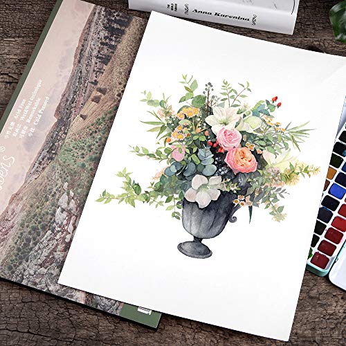 Paul Rubens Watercolor Block, 140lb Artist Quality Watercolor Paper