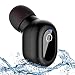 IPX8 Waterproof Wireless Bluetooth Single Earbud - Earpiece Wireless Headphone HD Sound Car Headset - Showering Driving Sport Mini Earbud w/Mic (One Pcs) - Black