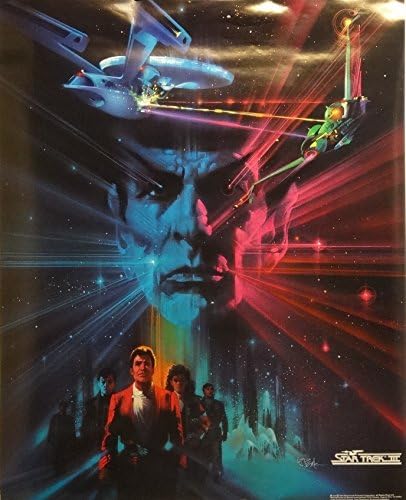 Star Trek III 23x29 The Search For Spock Movie Art Poster 1984