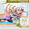 JeaKen-CLA-Conjugated-Linoleic-Acid-1000mg-CLA-Supplement-Maximum-Strength-80-Derived-from-Safflowers-to-Reduce-Body-Fat-and-Increase-Muscle-Mass-90-Allergen-Free-Capsules-Non-GMO JeaKen - CLA Conjugated Linoleic Acid 1000mg - CLA Supplement Maximum Strength - 80% Derived from Safflowers to Reduce…