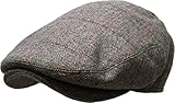 KBETHOS KBW-321 LGY L/XL Herringbone Ascot IVY newsboy Hat