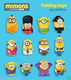 2015 Mcdonald's Happy Meal Toys Minion Complete Set