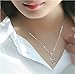 YFN Sterling Silver 3D Rose Flowers Choker Women Pendant Necklace 18