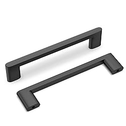 homdiy 15 Pack Matte Black Cabinet Pulls 5 inch
