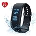 Fitness Tracker,CAMTOA Heart Rate Monitor/Bluetooth Activity Tracker/Wristband Pedometer Smart Bracelet with Sleep Monitor,IPX7 Waterproof With SOS/GPS/Calories Burned/Sleep Tracking/Text Alerts etc.
