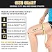 AVIDDA Knee Brace Support Pair for Men Women, Compression Knee Sleeve for Joint Pain Relief, Arthritis, Meniscus Tear, Injury Recovery, Running, Squats, Weight Lifting, Football Gray M