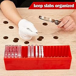 Ettonsun Plastic Coin Storage Box Case for 20 Slab