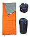 Lightweight Orange Sleeping Bag by RevalCamp. Indoor & Outdoor use. Great for Kids, Youth & Adults. Ultralight and Compact Bags are Perfect for Hiking, Backpacking, Camping & Travel.