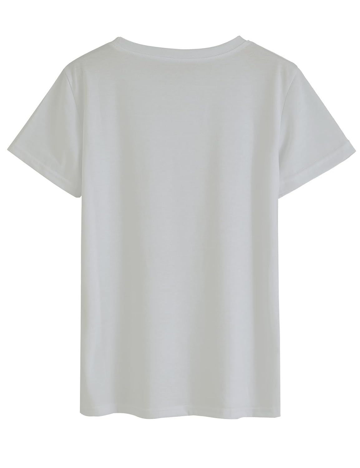 neo garments women's cotton t shirt - cat (white)