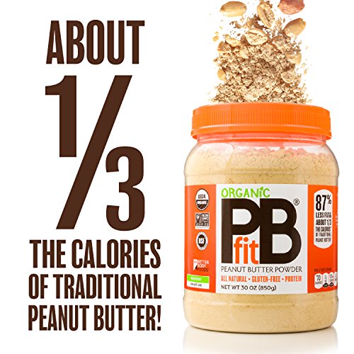 Pbfit Allnatural Organic Peanut Butter Powder 30 Ounce Peanut Butter