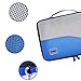HOPERAY Packing Cubes Travel Organizer Mesh Bags Travel Gear Bag Accessories (black-3) (Blue)