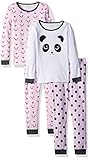 The Children's Place Baby Girls' 4-Piece Pajama