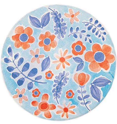 3 Ceramic+Coasters+diameter+Absorbent+Watercolor