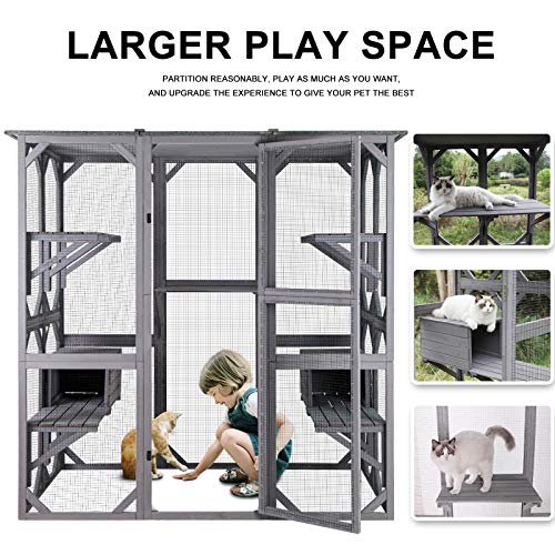 indoor cat enclosure