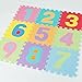 HemingWeigh Kid's Multicolored Numbers Puzzle Play Mat - Soft and Safe EVA Foam - Excellent for Day Care's, Play Rooms, Baby Rooms, and playgrounds