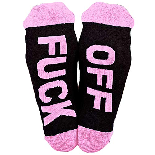 Unisex Cotton Novelty Ankle Socks with Anti Slip Letters Gift for Gamer Lovers