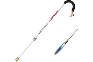 Garden Weasel WeedTorch | Weed Burner with Integrated Lighter | Propane Fire Starter, Torch for Weeds | 98007-A