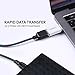 AUKEY USB C Adapter, [2 Pack] USB C to USB 3.0 Adapter for MacBook Pro 2017/2016, Google Chromebook Pixelbook, Samsung Galaxy S9 S8 S8+ Note8, Google Pixel 2/2XL (White)