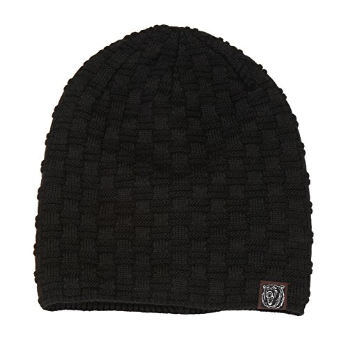 ERIC YIAN Winter Hats Beanie Knit Crochet Warm Skull Cap with Nap Cloth