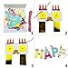 FECEDY ® Cartoon Happy Birthday Banner Colorful Bunting (Mixed Color)