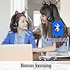 Kids-Headphones-Wireless-Light-Up-Cat-Ear-Bluetooth-Headphones-Over-Ear-Childrens-Foldable-Headphones-wMicrophone-for-Amazon-Fire-TabletLaptopiPad-Black JYPS Kids Headphones Wireless Light Up Cat Ear Bluetooth Headphones Over Ear Childrens Foldable Headphones w/Microphone…