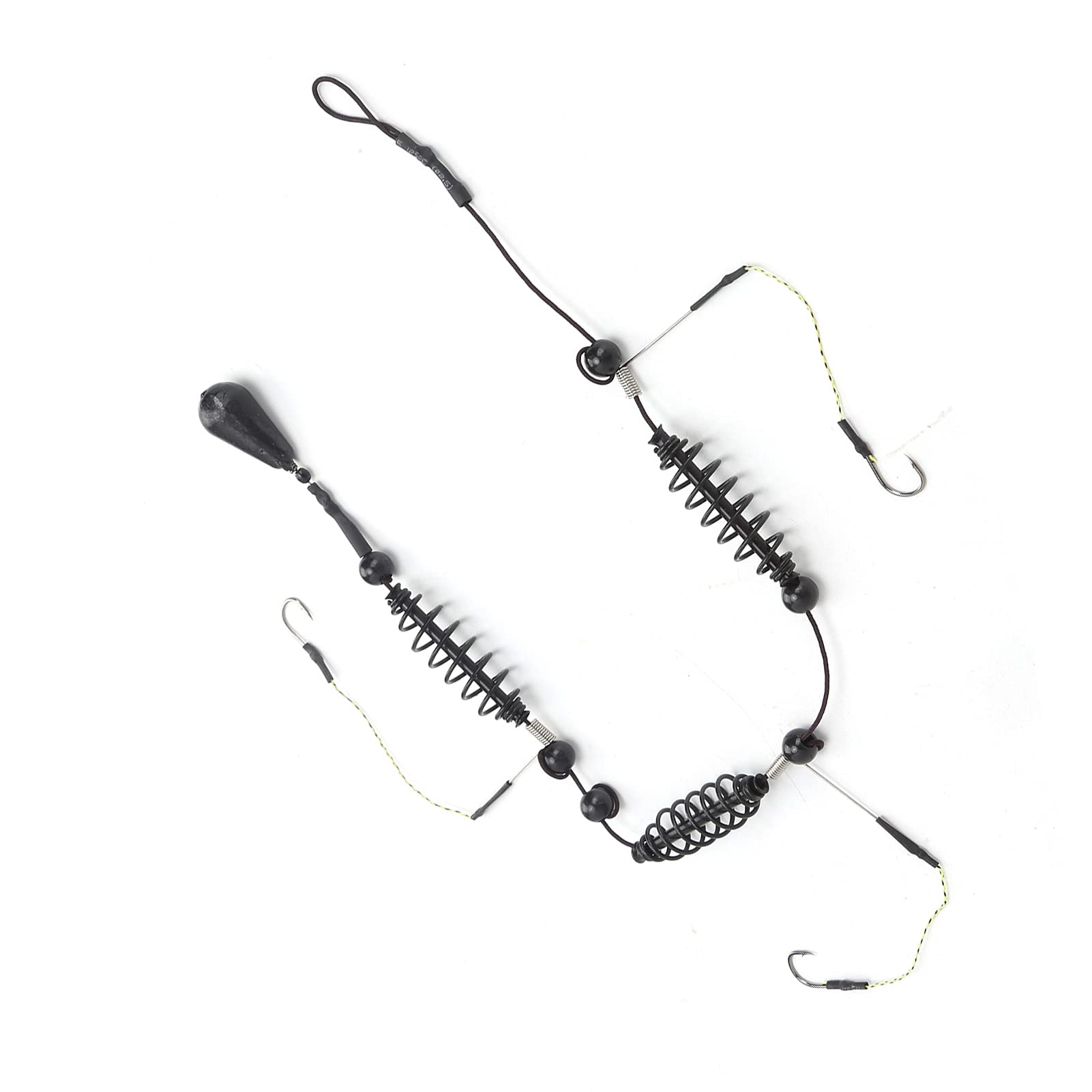 SUNGOOYUE Fishing Bait Trap Cage,3Pcs/Set Artificial Lure Fish Hooks Cage Trap Basket Set and Fishing Feeder Fishing Tackle(30g)