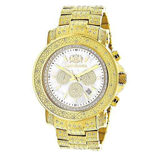 LUXURMAN Escalade Large Iced Out Mens Diamond Watch Morocco