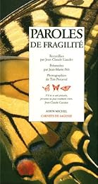 Paroles de fragilité