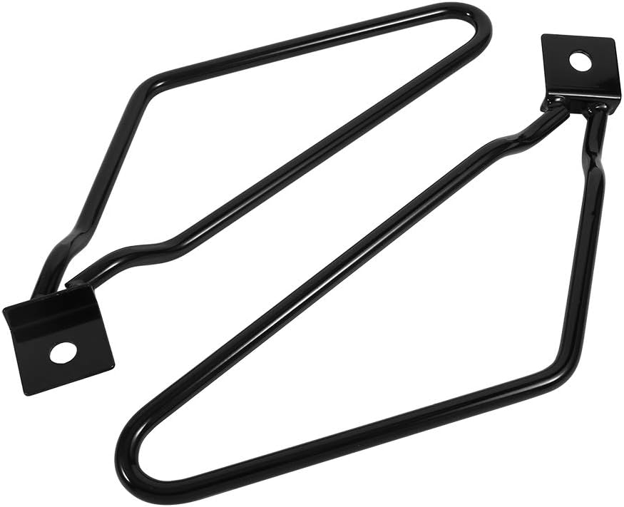 Keenso Chrome Plated Saddlebag Bracket Support, Iron, Black for XL883/1200 HD1450/1584, default - Image 4