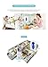 SmartDude Wireless Doorbell SD003 Waterdrop Wireless Plug in System with Light Long Range, 36 Chimes, Loud Ring Doorbell Kit