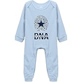 Snagminio Cowboys It's In My DNA Super Cute Boys And Girls Universal Long Sleeve Bodysuits