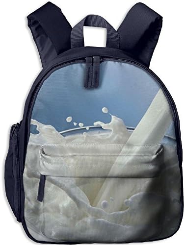 Children Pouring Milk School Backpack Gift For Baby Boys & Girls Bookbags School Travel Outdoor Bagpack With Pocket For Toddlers Kids