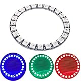 DIYmall 24 X WS2812 WS2812B 5050 RGB LED Ring Lamp Light 24 Bits for Arduino Raspberry Pi