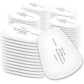 Wooswen For Dust-Proof for Dust&amp; Torch Cutting 80 PCS 5N11 Respirator Filter for 6200, 6502, 7502, Series Masks