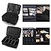 Hotrose Professhional Large Space Makeup Brush Bag - Cosmetic Artist Organizer Kit - Handle Shoulder Bag - Travel Box (Large)
