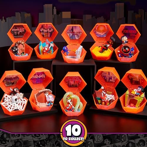 Figuras de Juguete Marvel™ Doorables Spider-Verse Collector Capsule, de 3,8 cm, Juguetes para niños a Partir de 5 años
